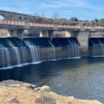 Presa de Fuentes Claras, en Ávila capital