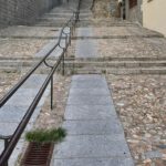 Escaleras mecánicas. Cuesta Antigua. Ávila
