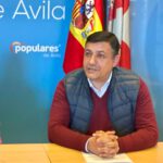 Carlos García, presidente del PP de Ávila.