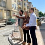 El Grupo Municipal del PP visita las obras de la calle Nuestra Señora de Sonsoles.